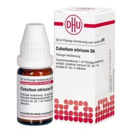 COBALTUM NITRICUM D 6 fortynning, 20 ml