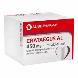 CRATAEGUS AL 450 mg filmdrasjerte tabletter, 50 stk
