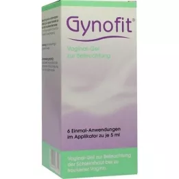 GYNOFIT Vaginal gel for fuktighet, 6x5 ml