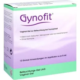 GYNOFIT Vaginal gel for fuktighet, 12x5 ml