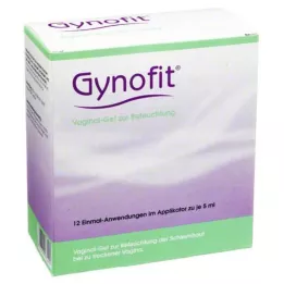 GYNOFIT Vaginal Gel for fuktighetsgivende, 12X5 ml