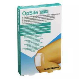 OPSITE Stolpe-OP 5x6,5 cm bandasje, 5 stk