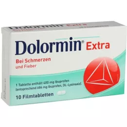 DOLORMIN Ekstra filmbelagte tabletter, 10 stk