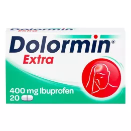 DOLORMIN ekstra filmdrasjerte tabletter, 20 stk