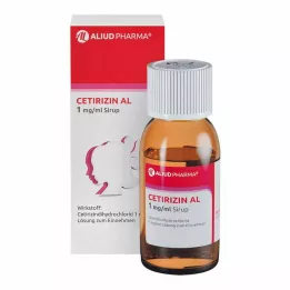 CETIRIZIN AL 1 mg/ml sirup, 2X75 ml