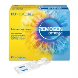 REMOGEN Omega øyedråper, 20X0,25 ml