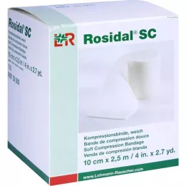 ROSIDAL SC Kompresjonsbandasje myk 10 cmx2,5 m, 1 stk