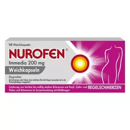 NUROFEN Immedia 200 mg myke kapsler, 10 stk
