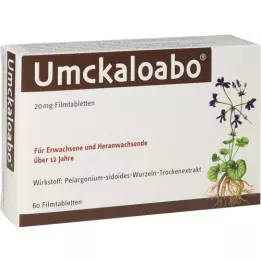 UMCKALOABO 20 mg filmbelagte tabletter, 60 stk