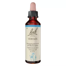 BACHBLÜTEN Vervain dråper, 20 ml