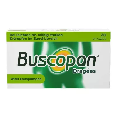 BUSCOPAN Drageer, 20 stk BUSCOPAN Drageer, 20 stk