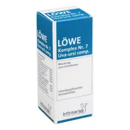 LÖWE KOMPLEX Nr. 7 UVA URSI COMP.SROPFEN, 100 ml