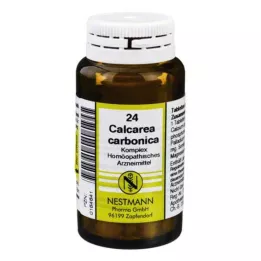 CALCAREA CARBONICA Komplekse tabletter nr. 24, 120 stk