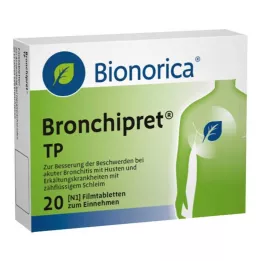 BRONCHIPRET TP Filmdrasjerte tabletter, 20 stk