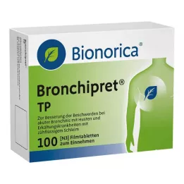 BRONCHIPRET TP Filmdrasjerte tabletter, 100 stk