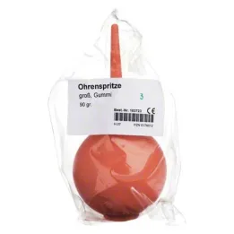 Øresprøyte stor 90 g gummi, 1 stk