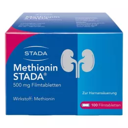 METHIONIN STADA 500 mg filmdrasjerte tabletter, 100 stk