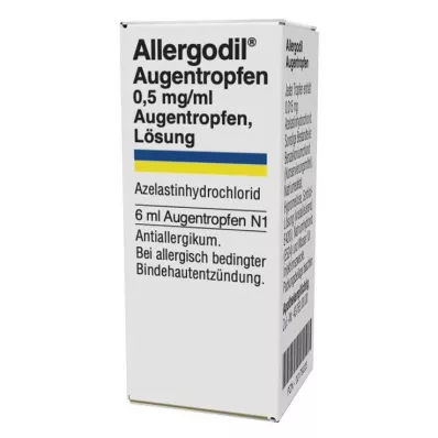 ALLERGODIL Øyedråper, 6 ml ALLERGODIL Øyedråper, 6 ml