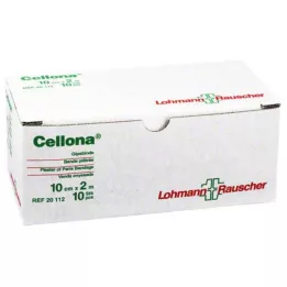 CELLONA Gipsbandasjer 10 cmx2 m, 10 stk