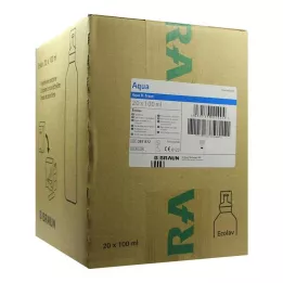 AQUA B.Braun skylleløsning Ecolav, 20X100 ml