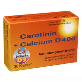 Carotenin + Calcium D400 Capsules, 30 stk