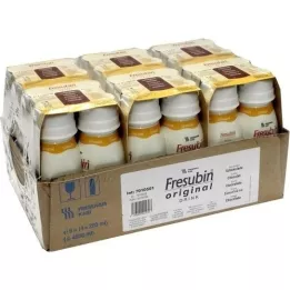 FRESUBIN ORIGINAL DRINK Chocolate Drinking Bottle 6x4x200 ml