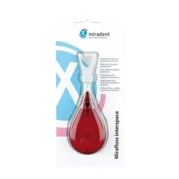 Miradent Mirafloss Interspace Red-White, 1 stk