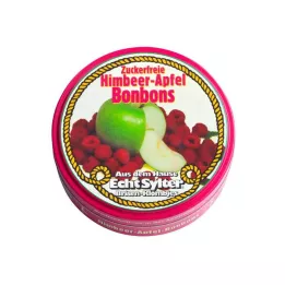 ECHT SYLTER Bringebær-eplebonbons sukkerfri, 70 g