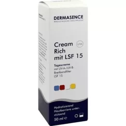 DERMASENCE kremrik LSF 15, 50 ml