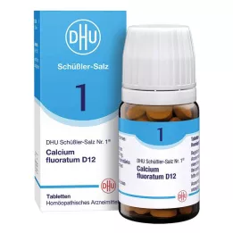 BIOCHEMIE DHU 1 Calcium fluoratum D 12 tabletter, 80 stk