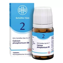 BIOCHEMIE DHU 2 Calcium phosphoricum D 6 tabletter, 80 stk