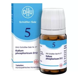 BIOCHEMIE DHU 5 Kalium phosphoricum D 12 tabletter, 80 stk