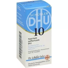 BIOCHEMIE DHU 10 Sodium Sulfuricum D 12 tabletter, 80 stk