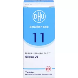 BIOCHEMIE DHU 11 Silicea D 6 tabletter, 80 stk