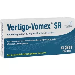 VERTIGO-VOMEX SR Retard kapsler, 10 stk