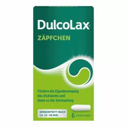 DULCOLAX Stikkpiller, 6 stk