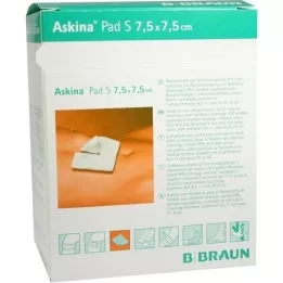 ASKINA Pad S 7,5x7,5 cm, 30 stk