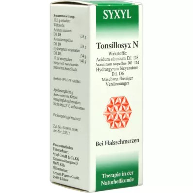 Tonsillyx n Sysyl-løsning, 30 ml Tonsillyx n Sysyl-løsning, 30 ml