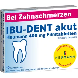 Ibu Dent Acut Heumann 400 mg, 10 stk