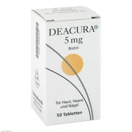 DEACURA 5 mg tabletter, 50 stk