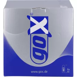 GOX Oksygenmedisinske formål Sixpack, 6X6 l