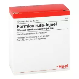 FORMICA RUFA INJEEL Ampoules, 10 stk