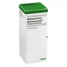 GELSEMIUM HOMACCORD Dråper, 30 ml