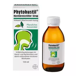 PHYTOHUSTIL Hostedempende sirup, 150 ml
