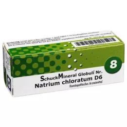 SCHUCKMINERAL Globuli 8 natrium Chloratum D6, 7,5 g
