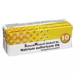 SCHUCKMINERAL Globuli 10 Sodium Sulfuricum D6, 7,5 g