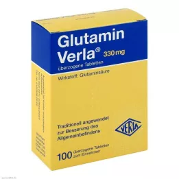GLUTAMIN VERLA belagte tabletter, 100 stk