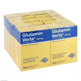 GLUTAMIN VERLA belagte tabletter, 1000 stk