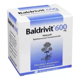 BALDRIVIT 600 mg overtrukket tabletter, 100 stk