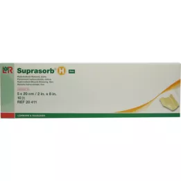 Suprasorb H Hydrocolloid Association Thin 5x20 cm, 10 stk